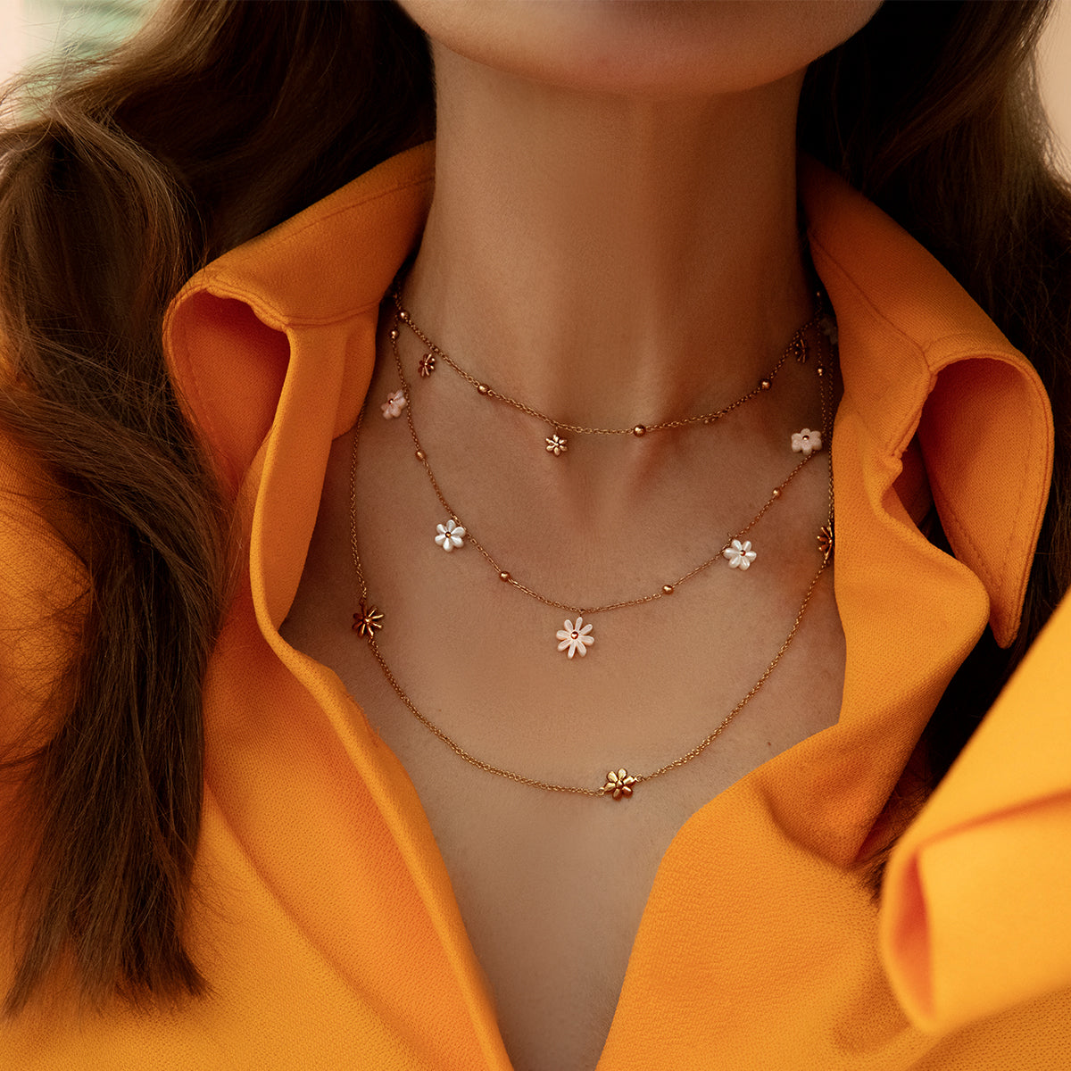 Flowers Choker - Weitere Detailansicht