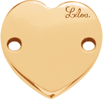 Flaches Herz 1,5 cm
