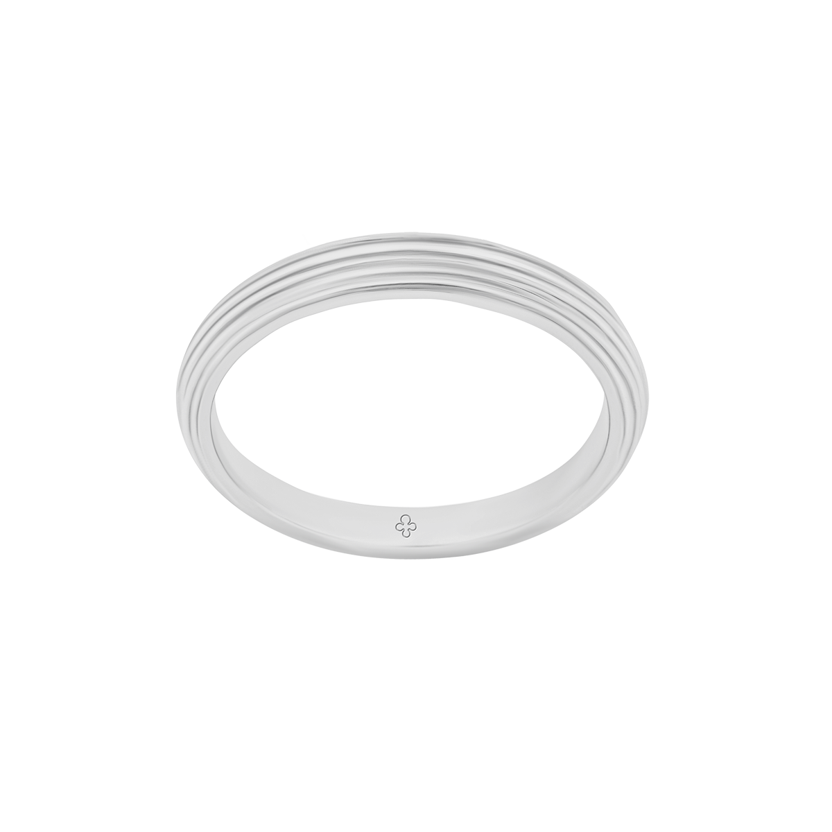 Ring Ethno No.2 versilbert - Weitere Detailansicht