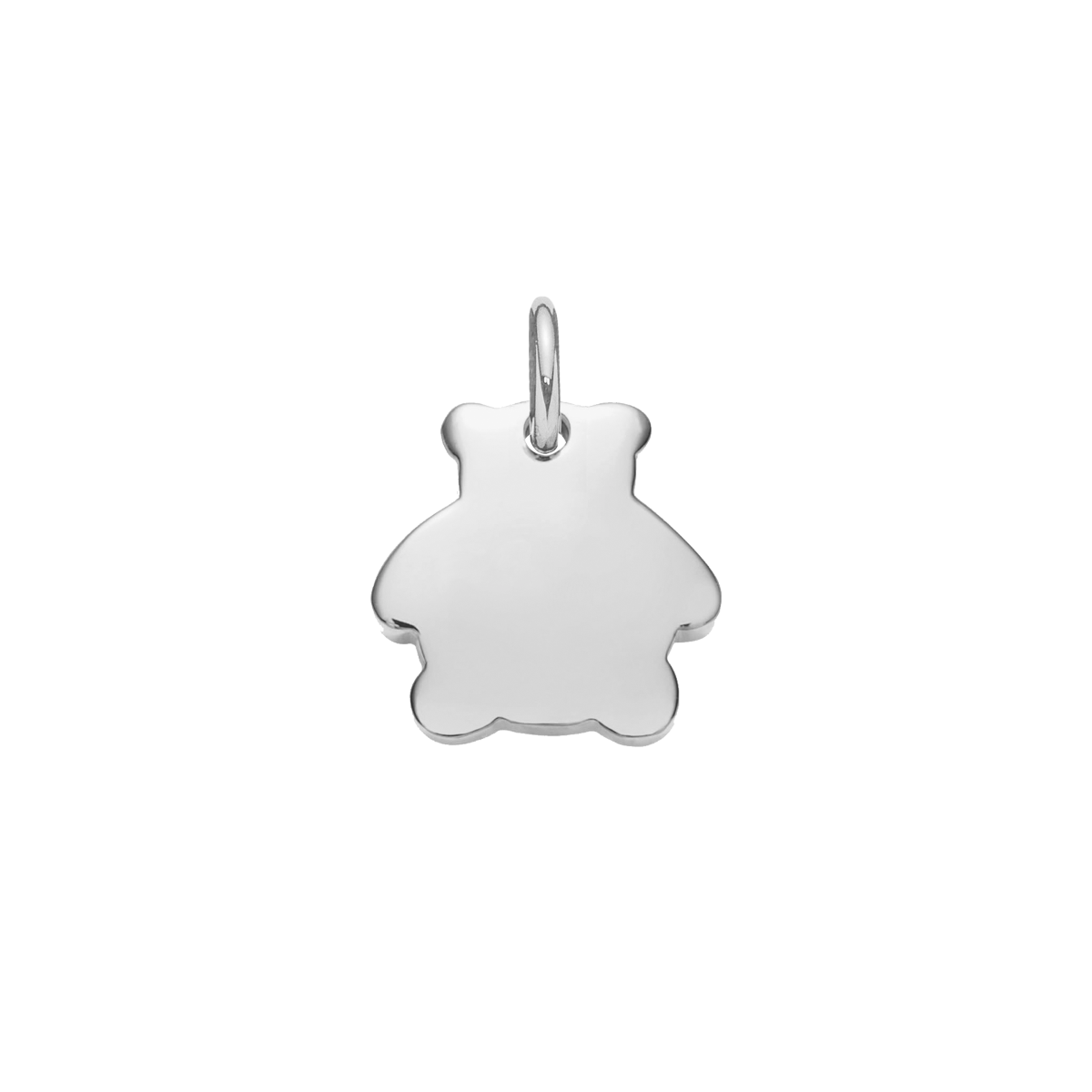 Bärchen 1 cm silber - Anhänger Bärchen 1 cm, aus 925er Sterlingsilber. - Vorderansicht