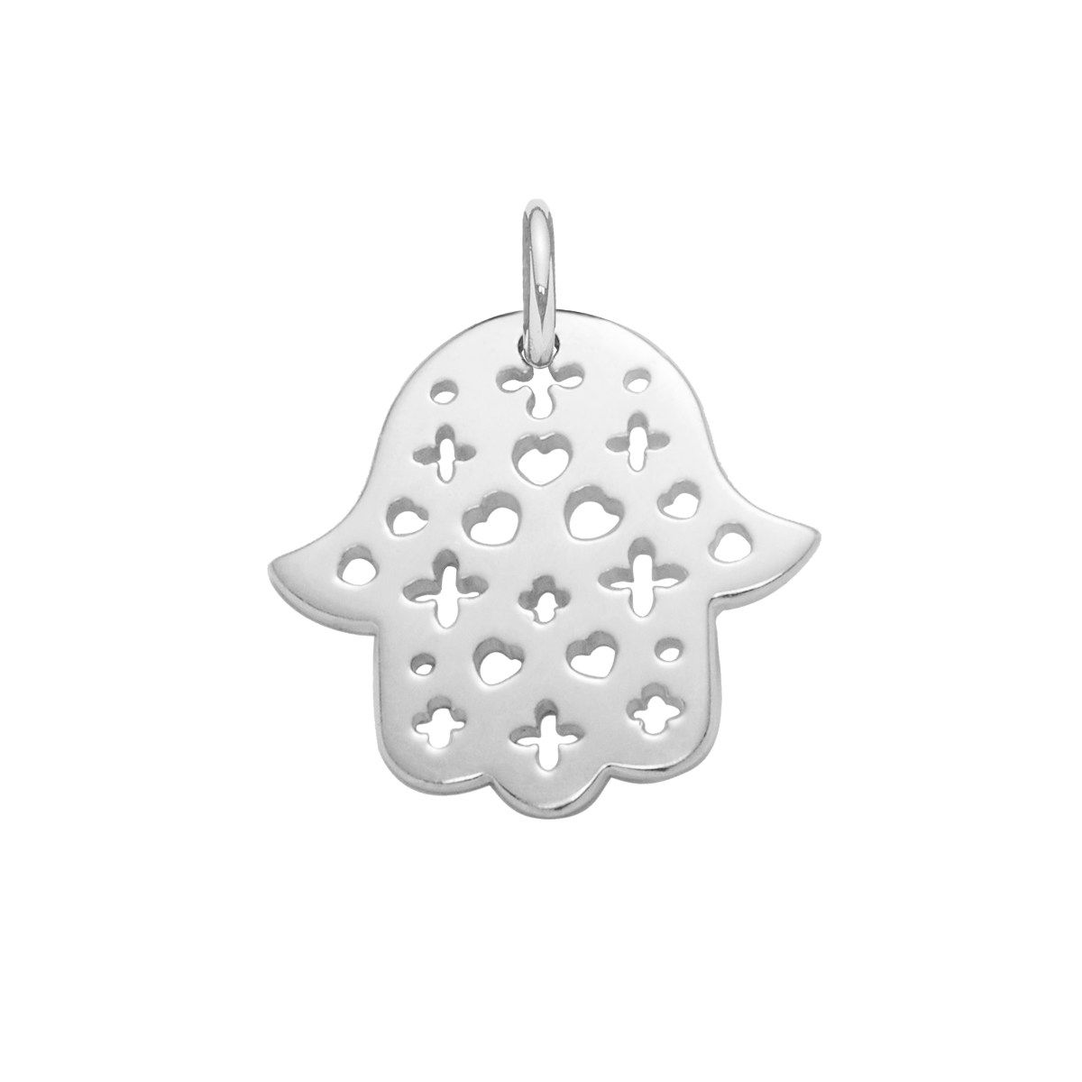 Durchbrochene Fatima Hand 2 cm