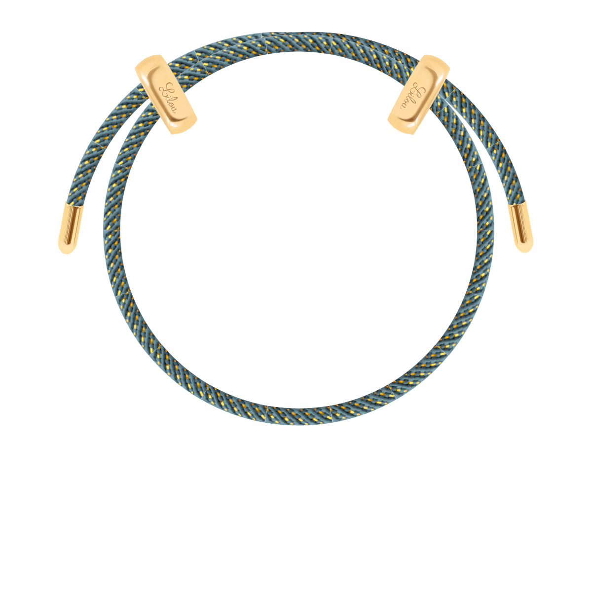 Armband Liana mit goldenem Faden