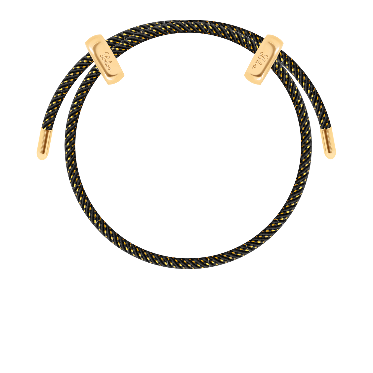 Armband Liana mit goldenem Faden