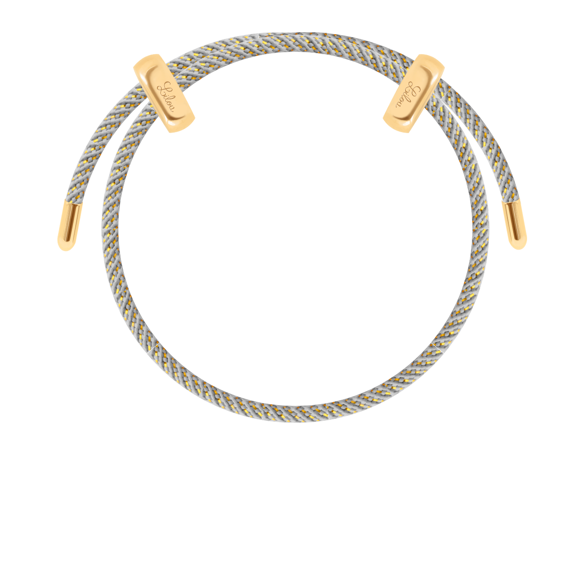 Armband Liana mit goldenem Faden