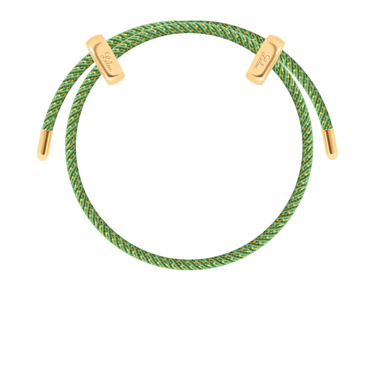 Armband Liana mit goldenem Faden