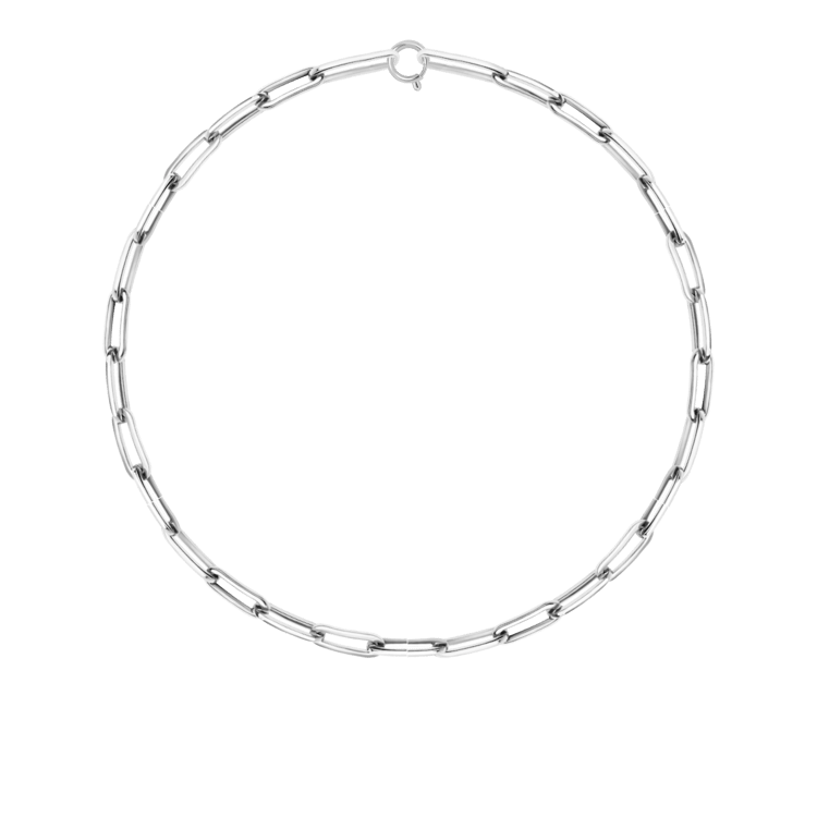 Halskette „A Cuch No. 7“, silberfarben