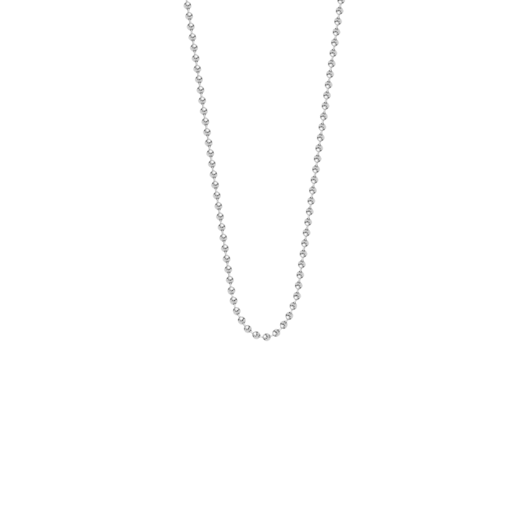 Anhänger mit silberfarbenen Kugeln