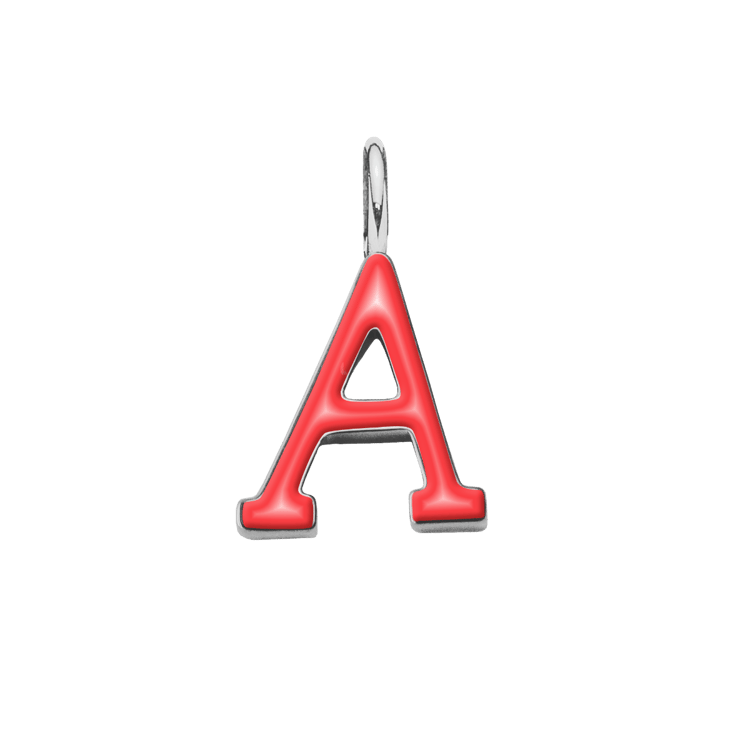 Emaillierte Buchstabe A