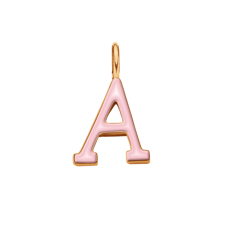 Emaillierte Buchstabe A