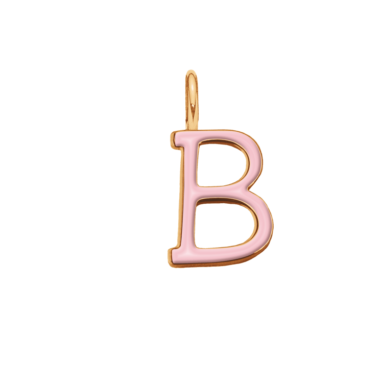 Emaillierte Buchstabe B