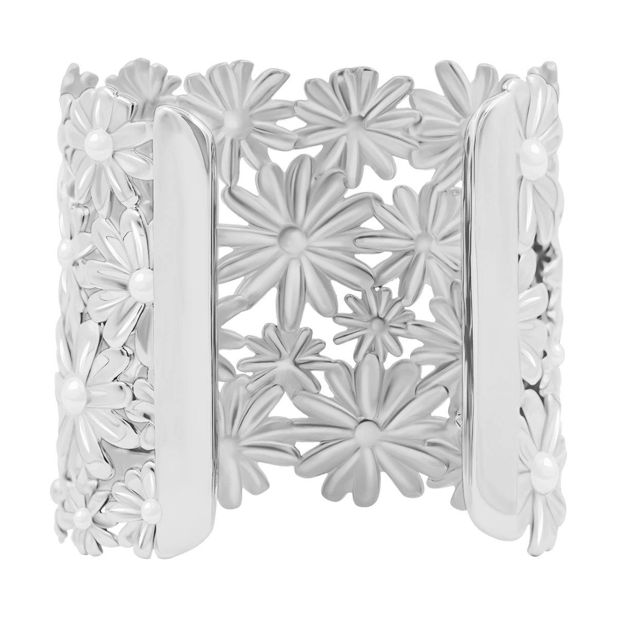 Margaret -Armband, 60 mm, Nr. 6, Silber -plattiert - Weitere Detailansicht