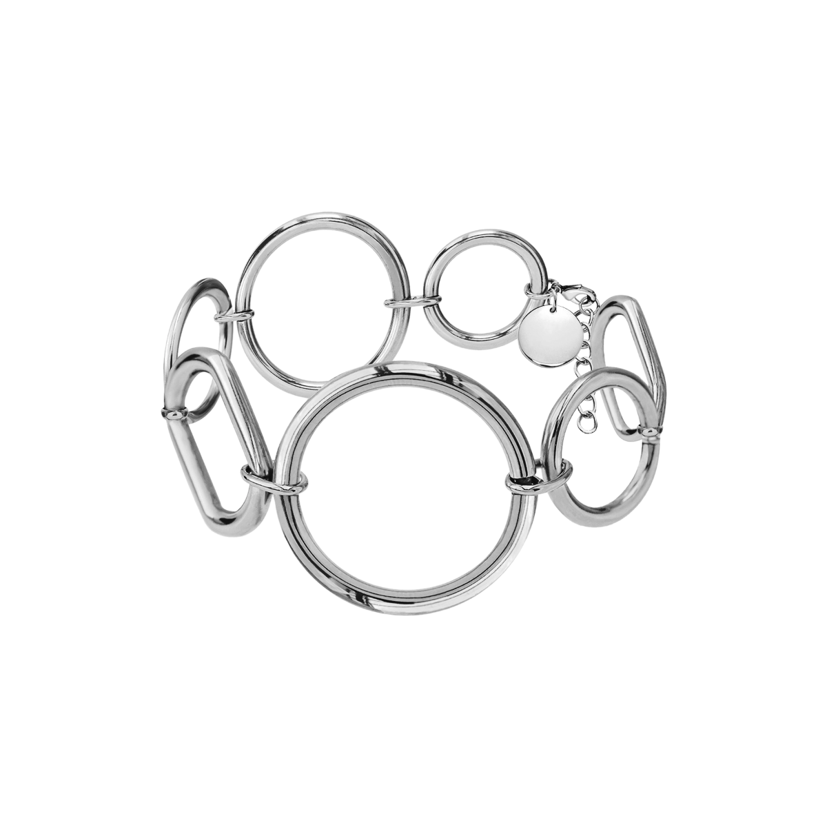 Armband California Versilbert - Vorderansicht