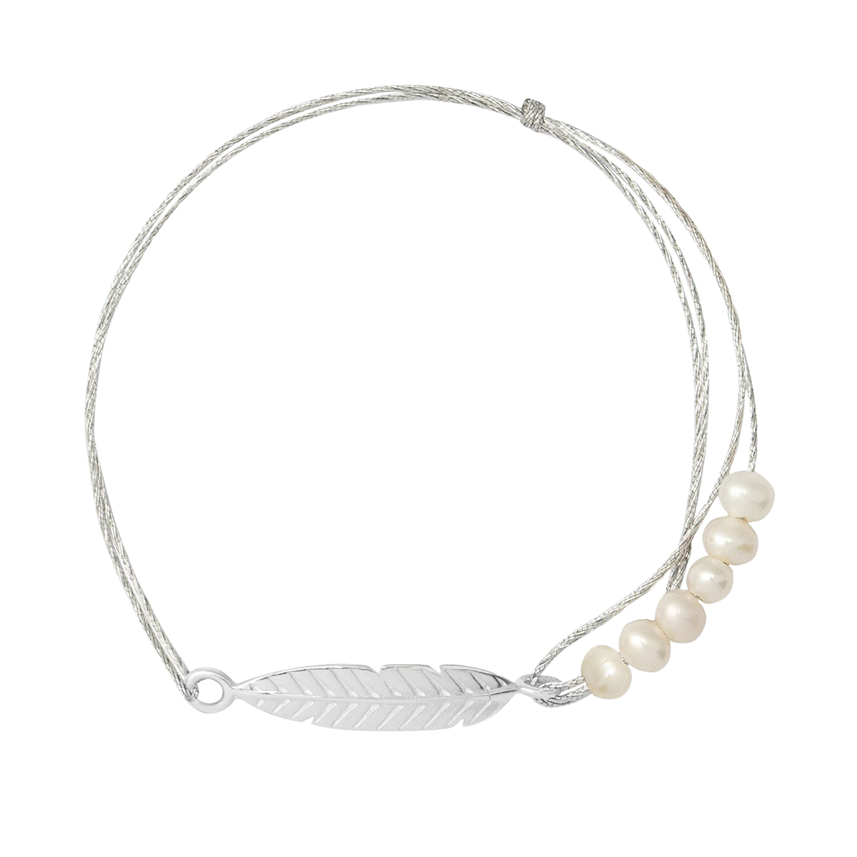 Armband Charlotte silber - Vorderansicht