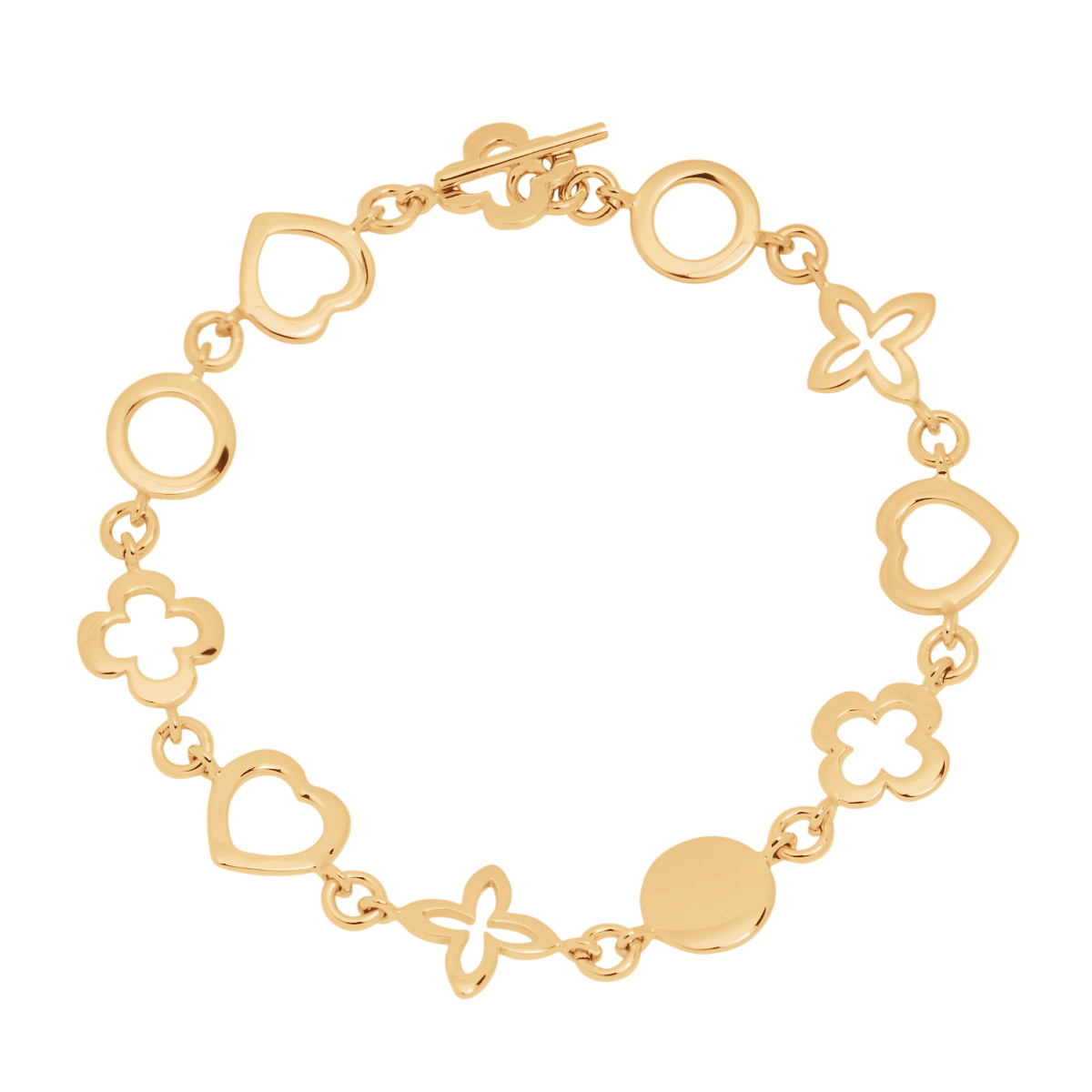Les Trésors de Lilou Armband vergoldet - weitere Details