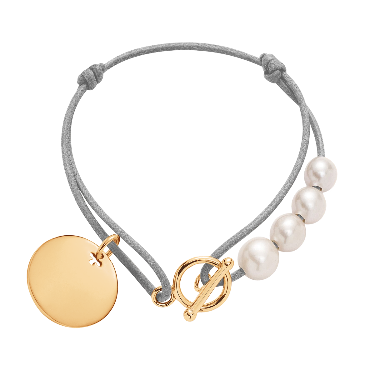 Armband Madeleine vergoldet - Vorderansicht