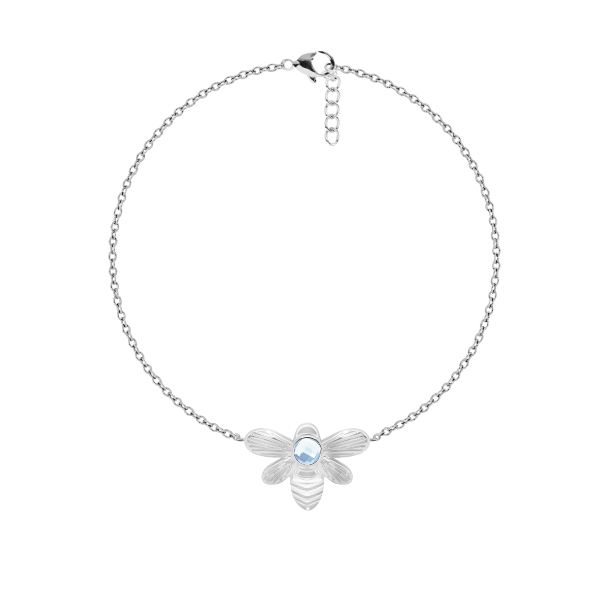 Armband Honey mini versilbert