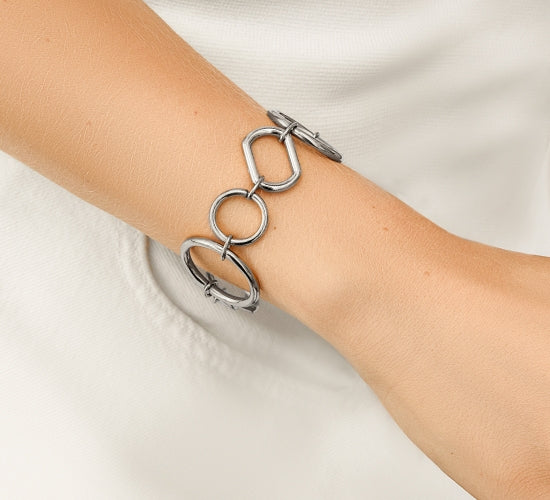 Armband California Versilbert - Detailansicht