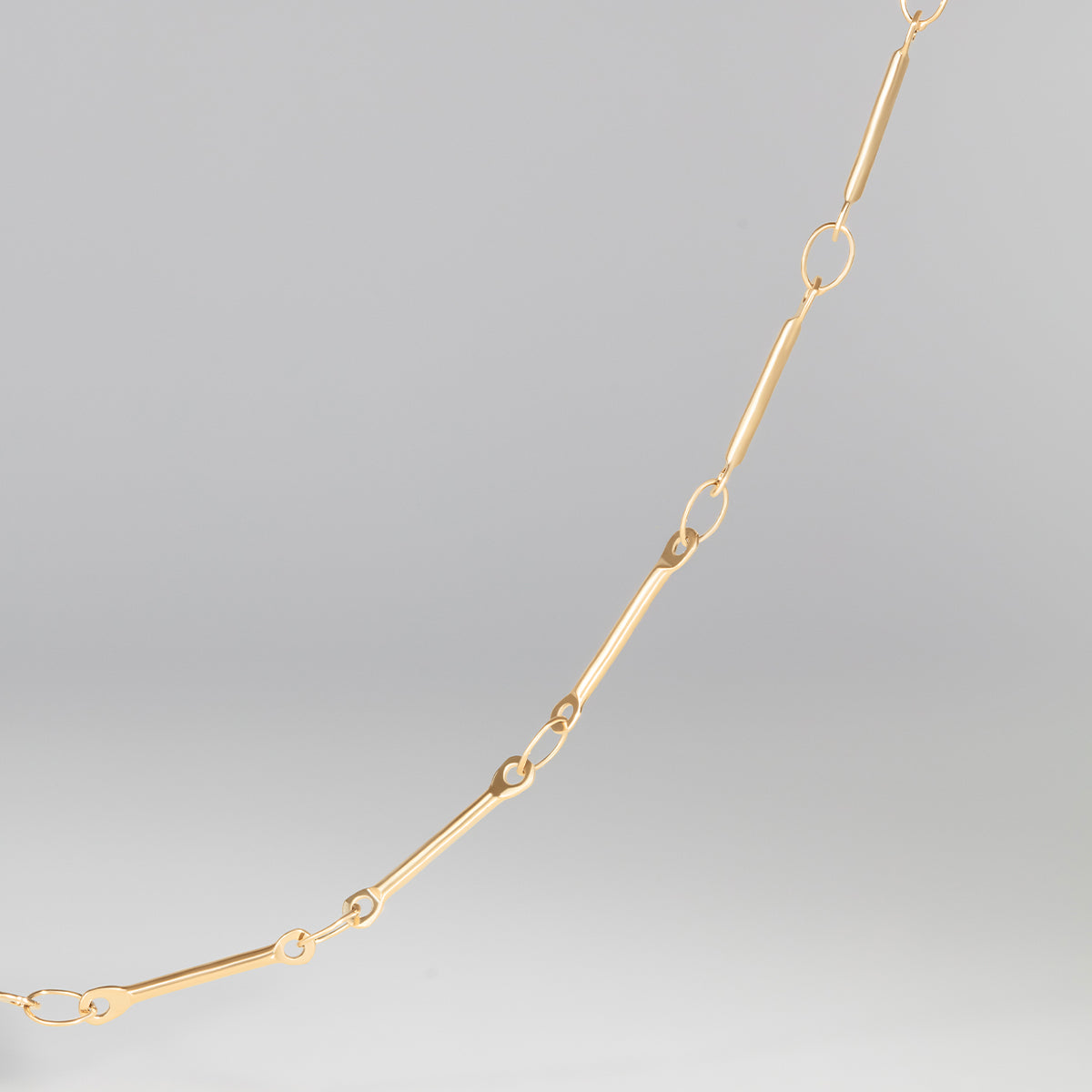 Armband Bamboo vergoldet - Trägeransicht