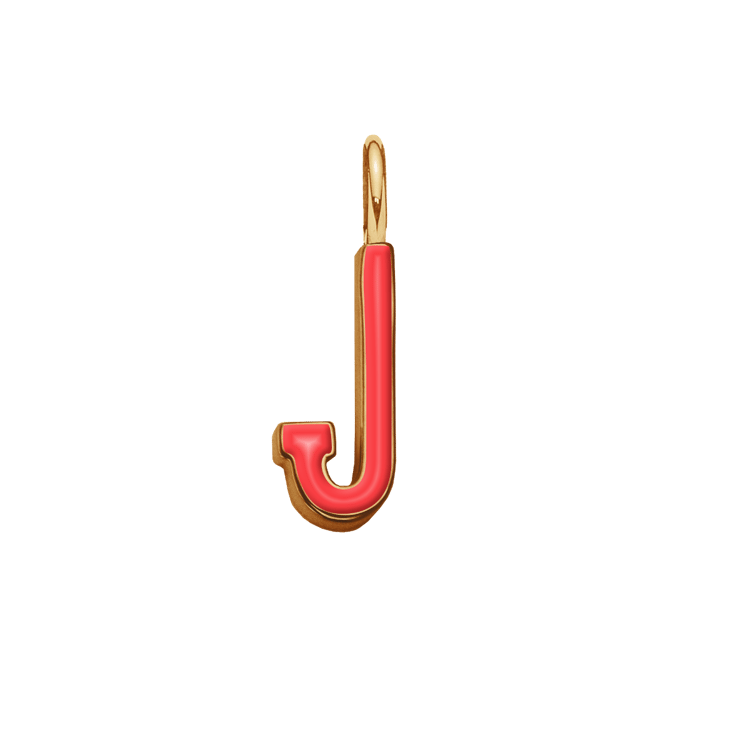 Emaillierte Buchstabe J