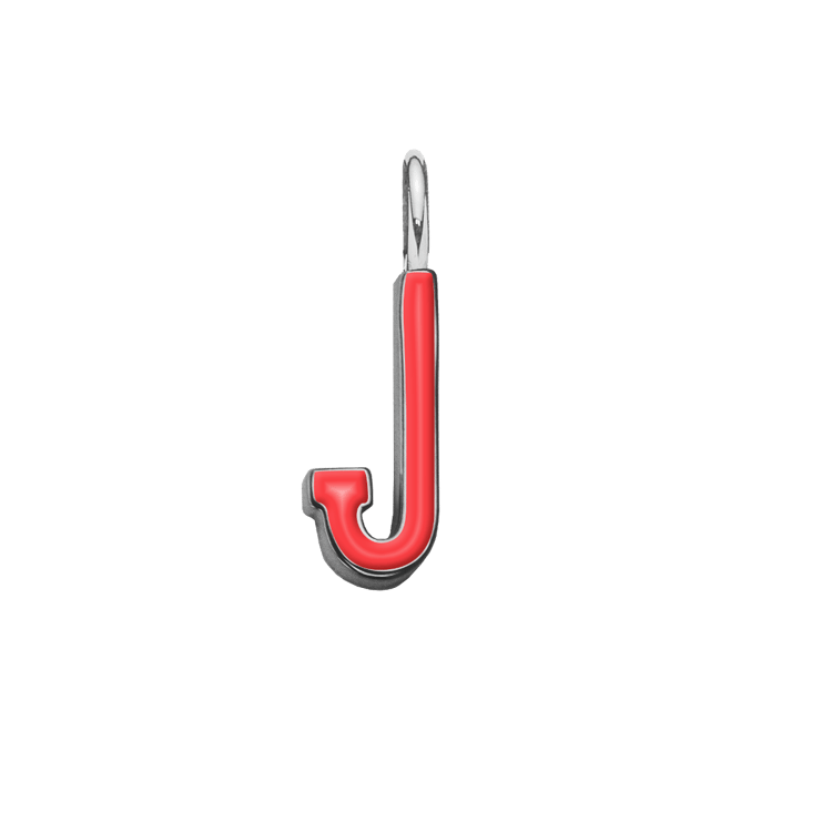Emaillierte Buchstabe J