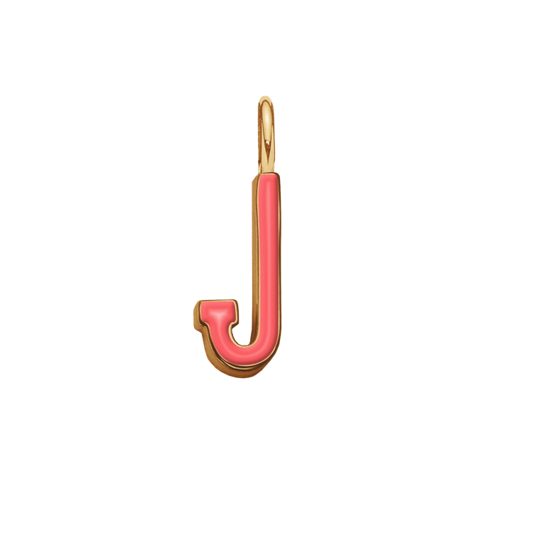 Emaillierte Buchstabe J