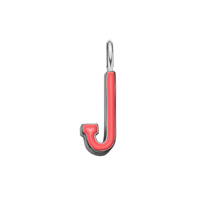 Emaillierte Buchstabe J
