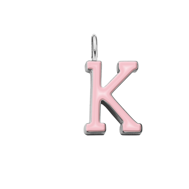 Emaillierter Buchstabe K