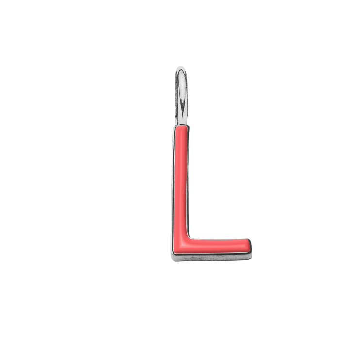 Emaillierte Buchstabe L