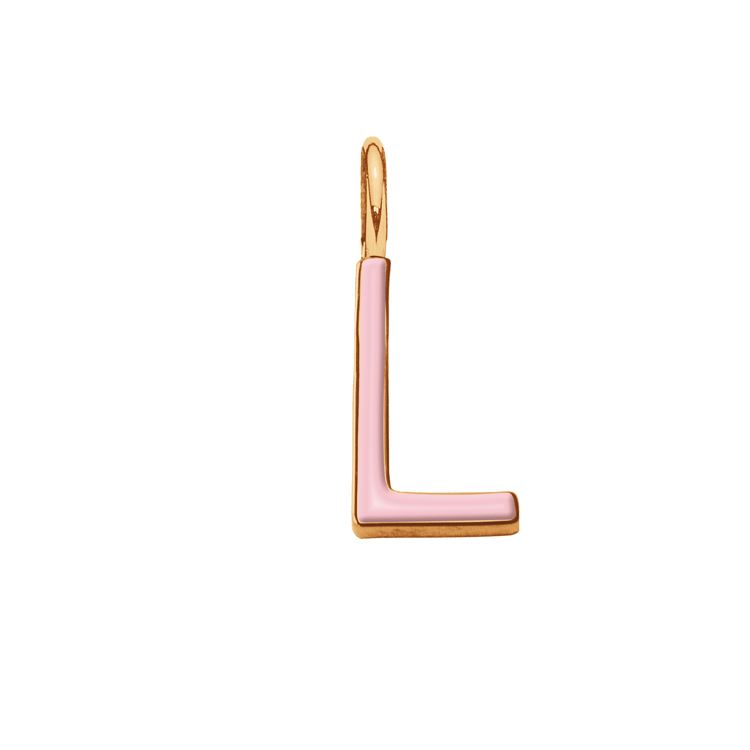 Emaillierte Buchstabe L