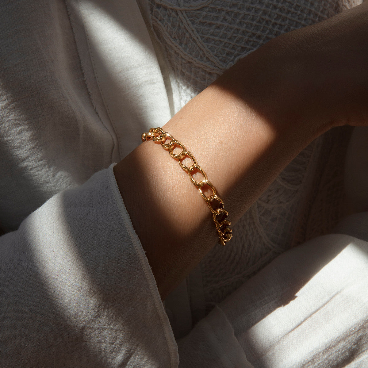 Armband mit runden Gliedern
