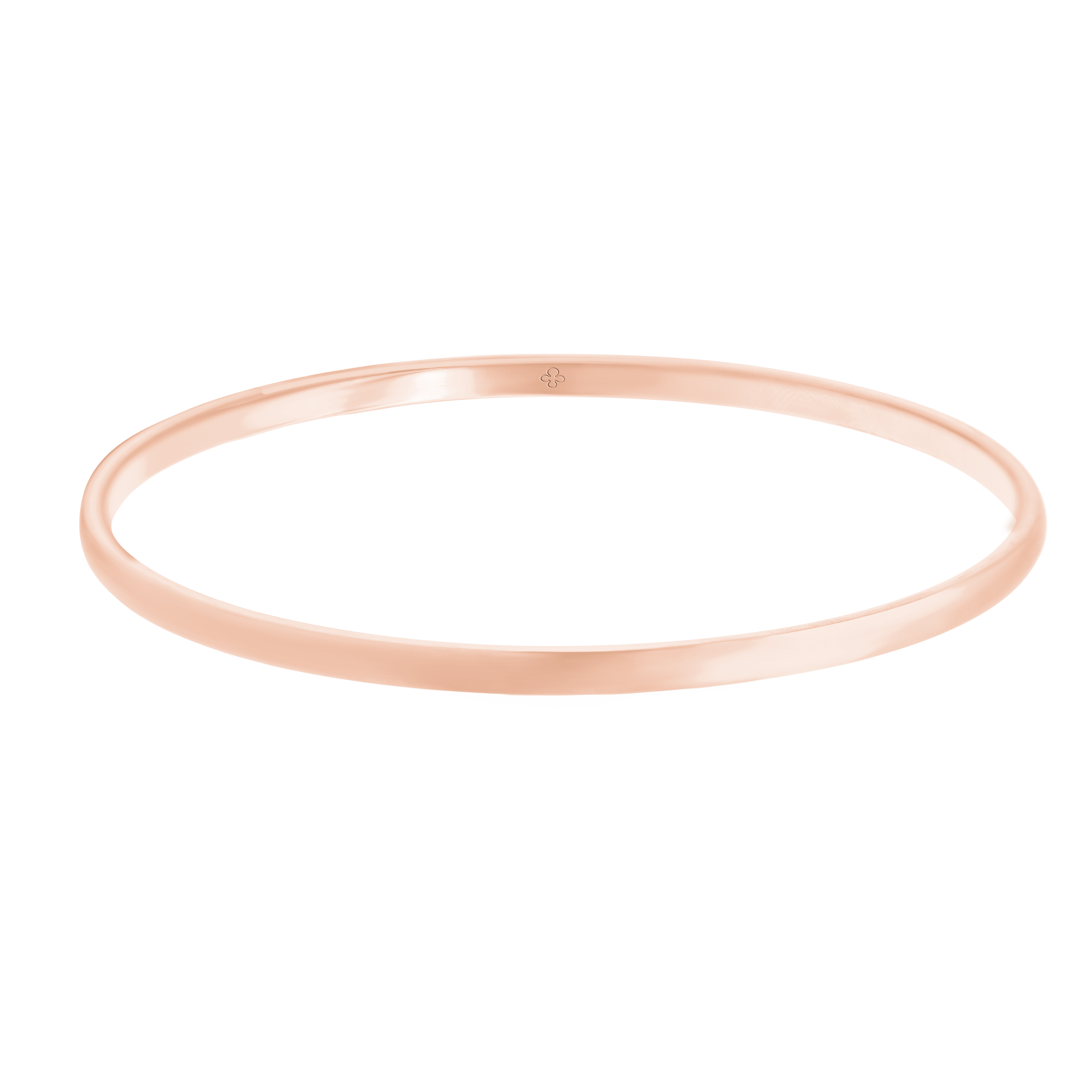 Ethno-Armreif rosévergoldet No. 1 mit feiner Gravur
