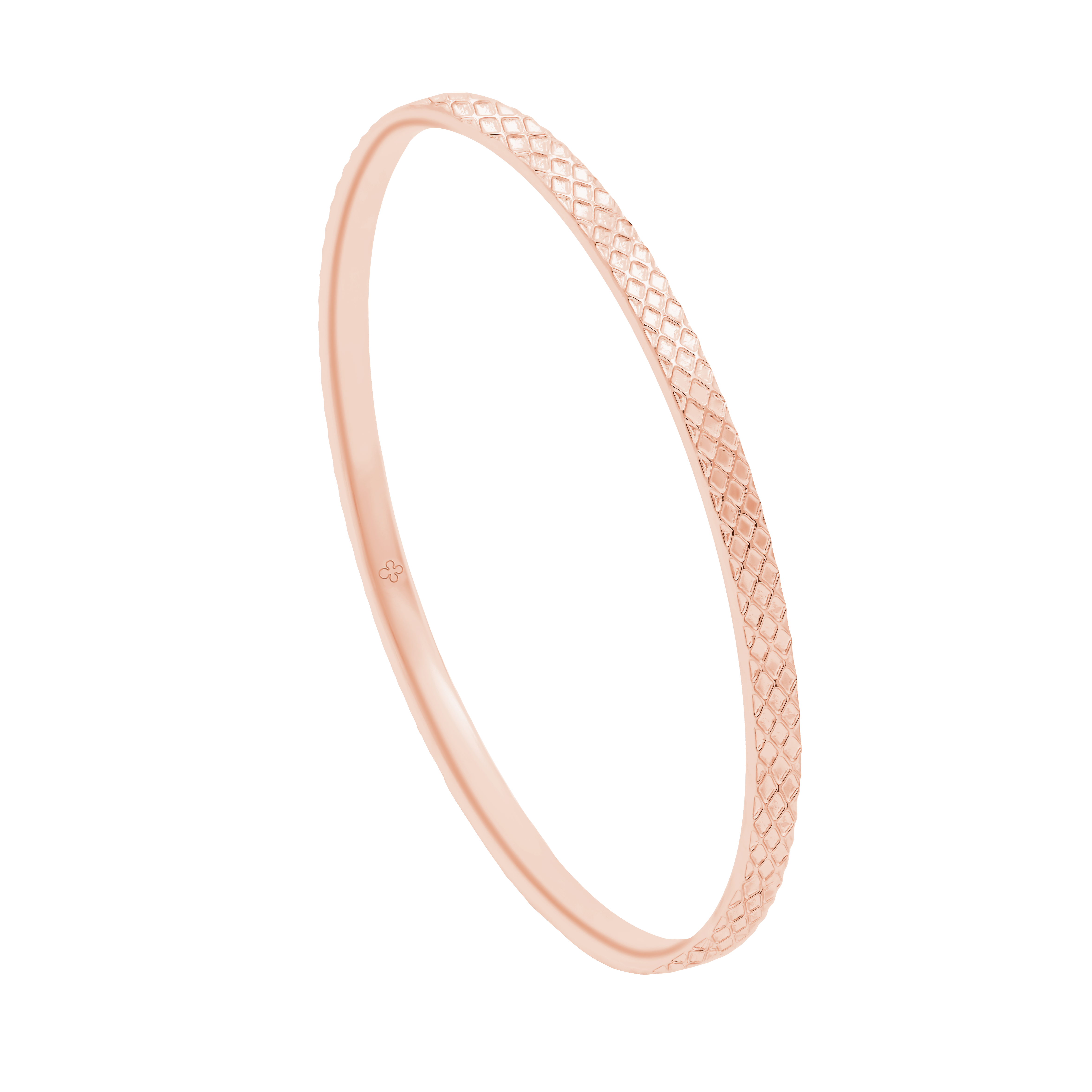 Rosévergoldeter Ethno-Armreif No. 4 – alternative Ansicht