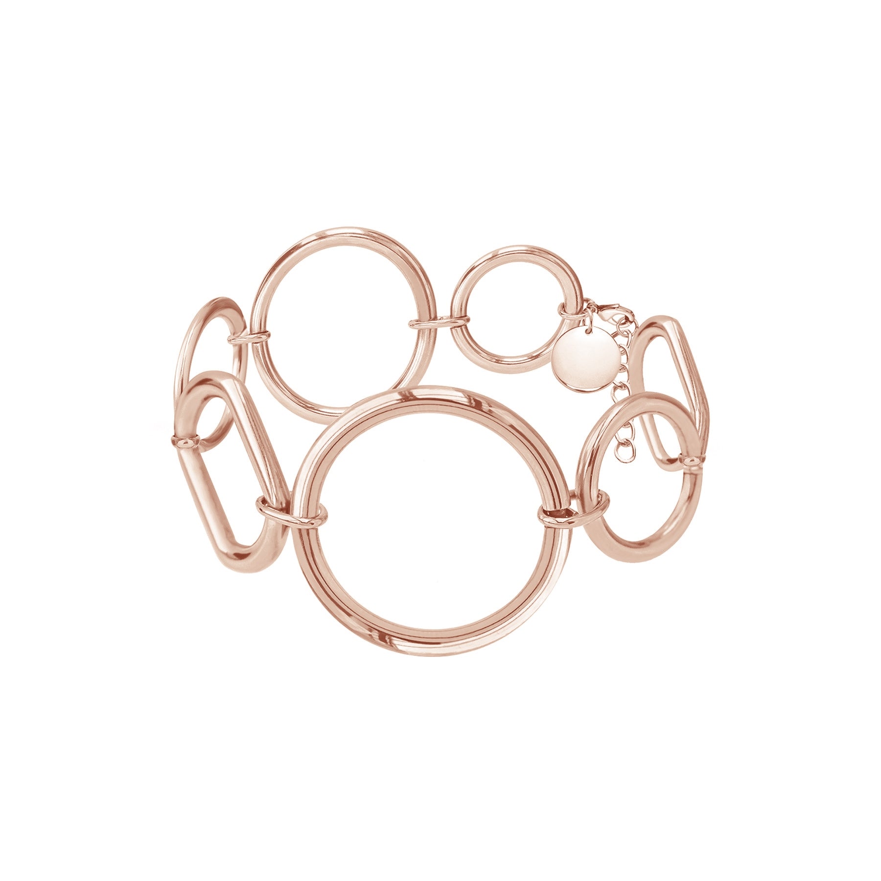 Lilou Armband „California“, rosévergoldet