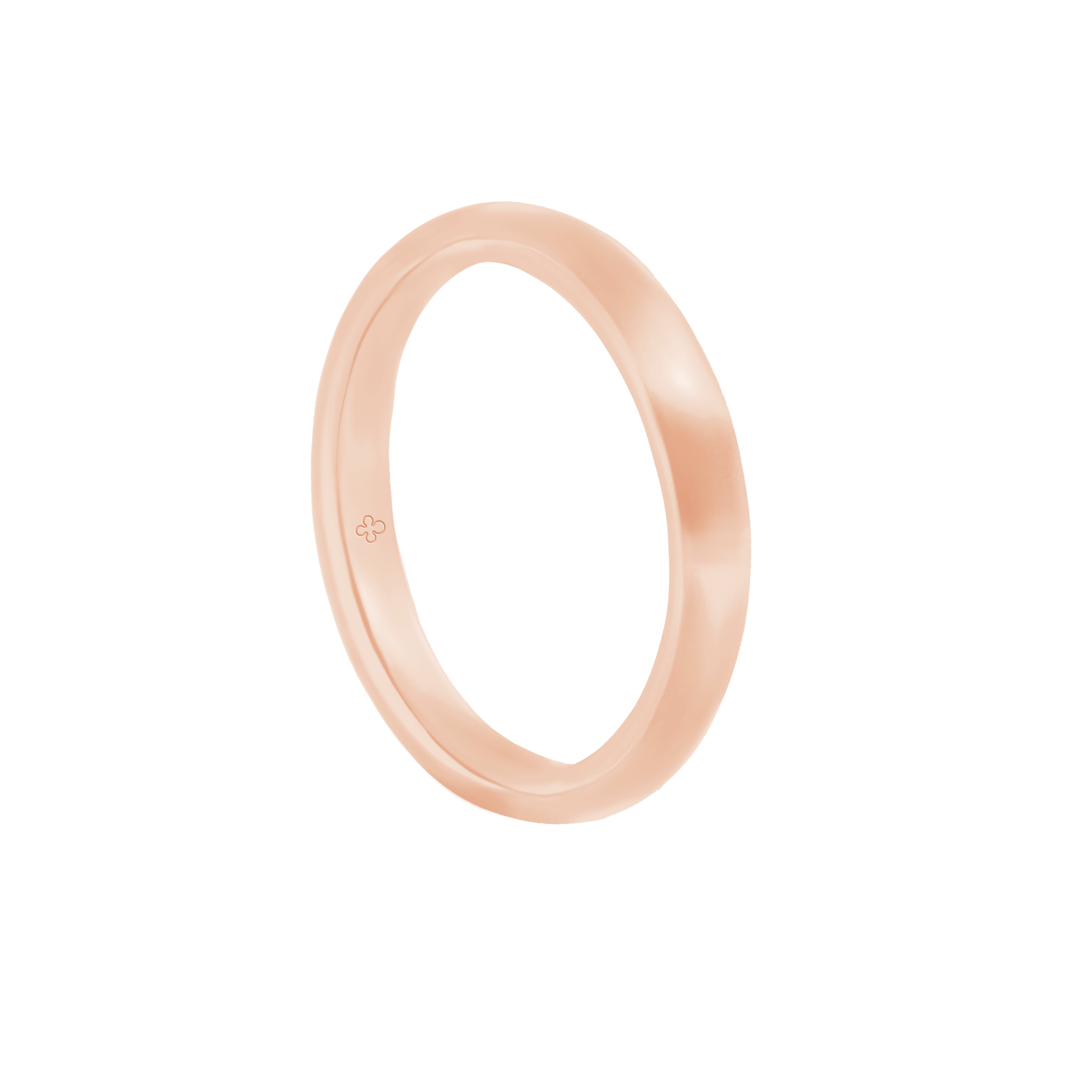 rosévergoldeter Ring Ethno No. 1