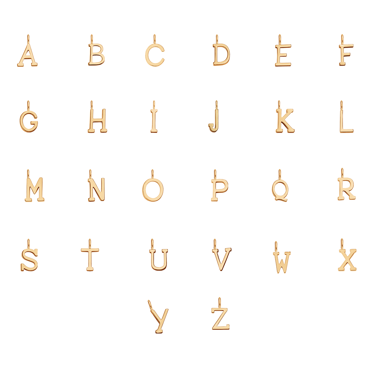 Buchstabe Z - Trägeransicht