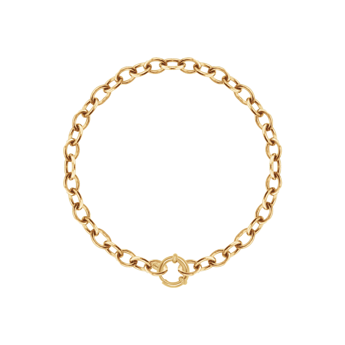 Armband No.1 vergoldet - Vorderansicht