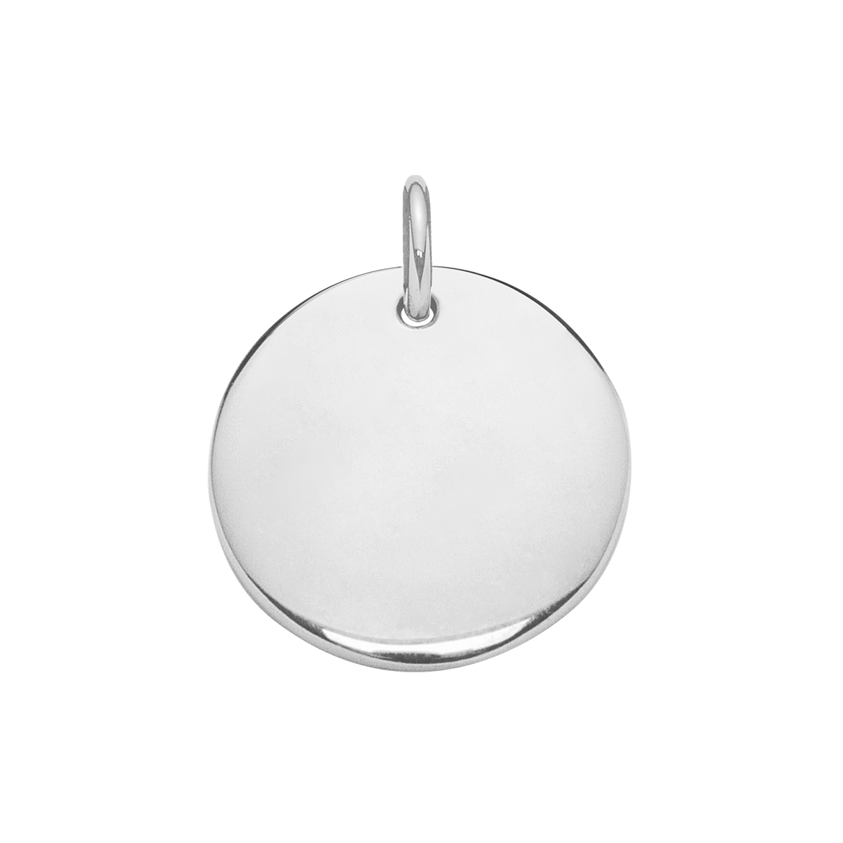 Medaille, 1 cm, silberfarben