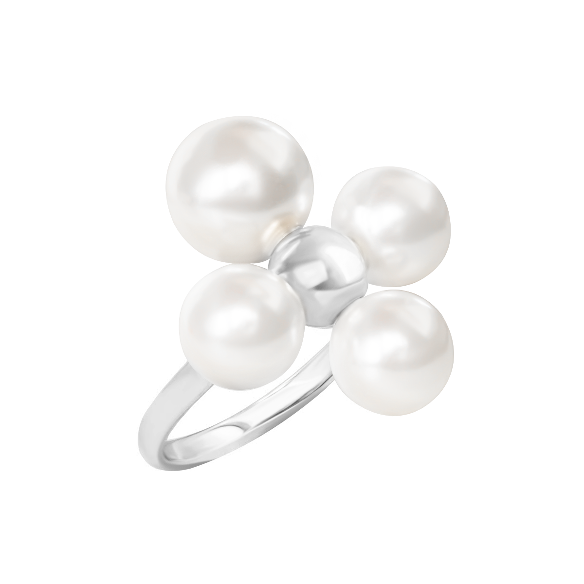 Ring Luck mit Perlen