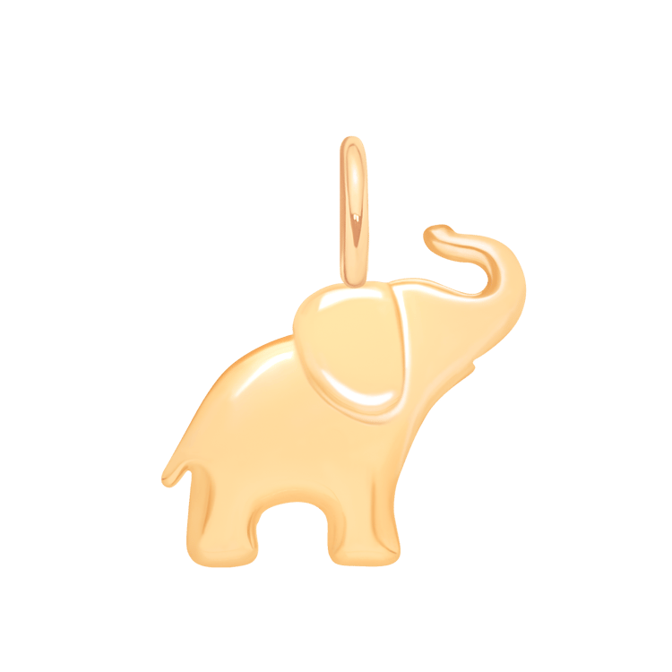 Anhänger Elefant 2 cm