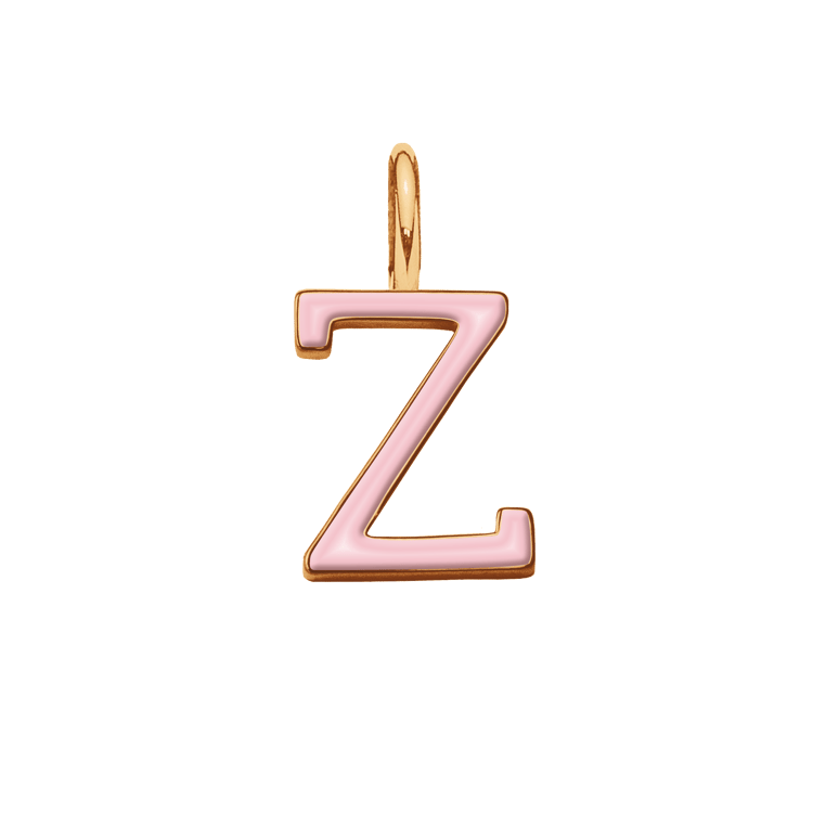 Emaillierte Buchstabe Z