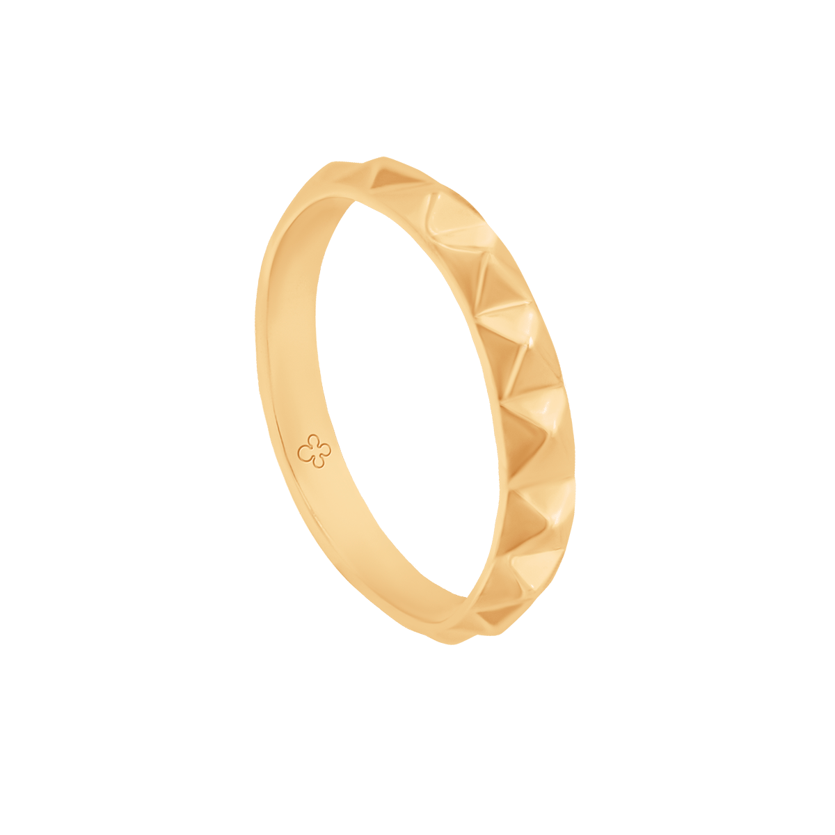 Ring Ethno No.3 vergoldet