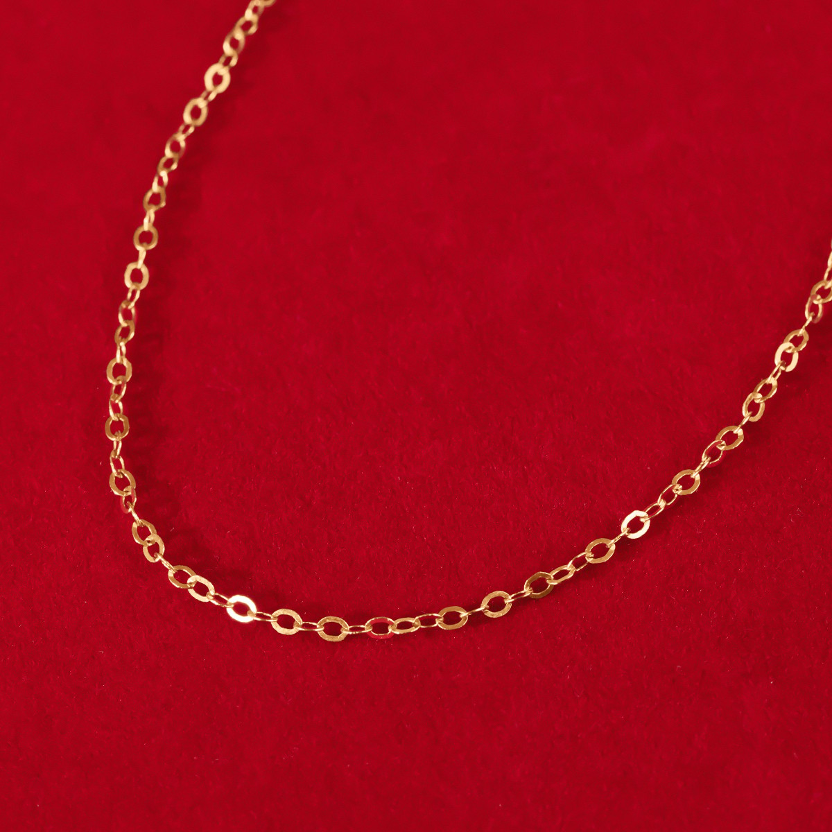Halskette Forzatina aus 585er Gelbgold
