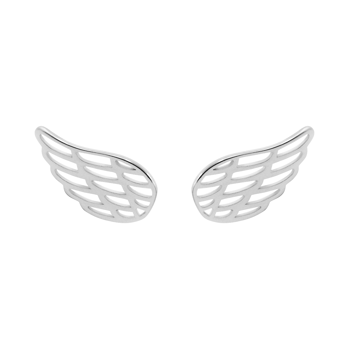 Ohrstecker Flügel silber