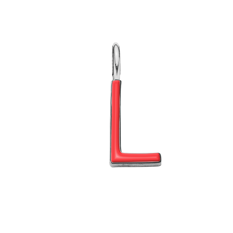 Emaillierte Buchstabe L