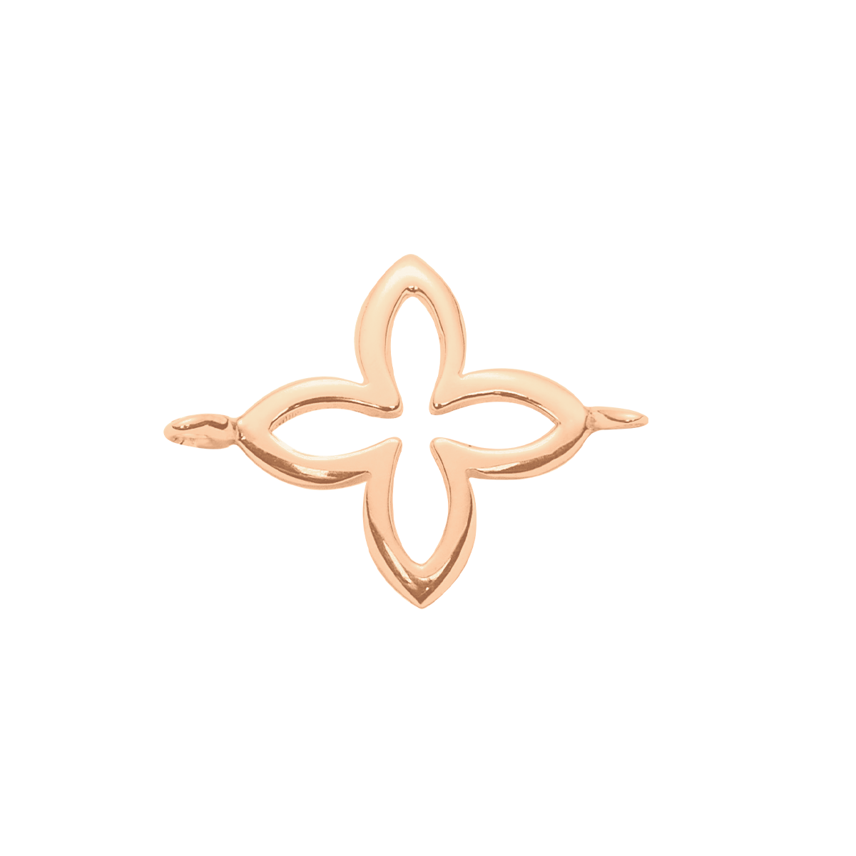 Lilienanhänger, vergoldet