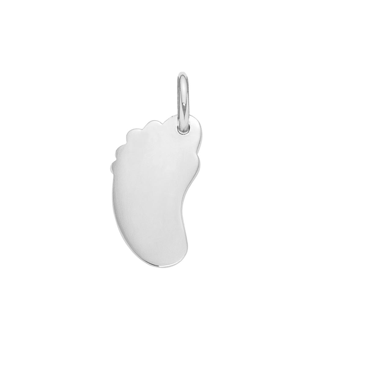 Fußanhänger aus Silber