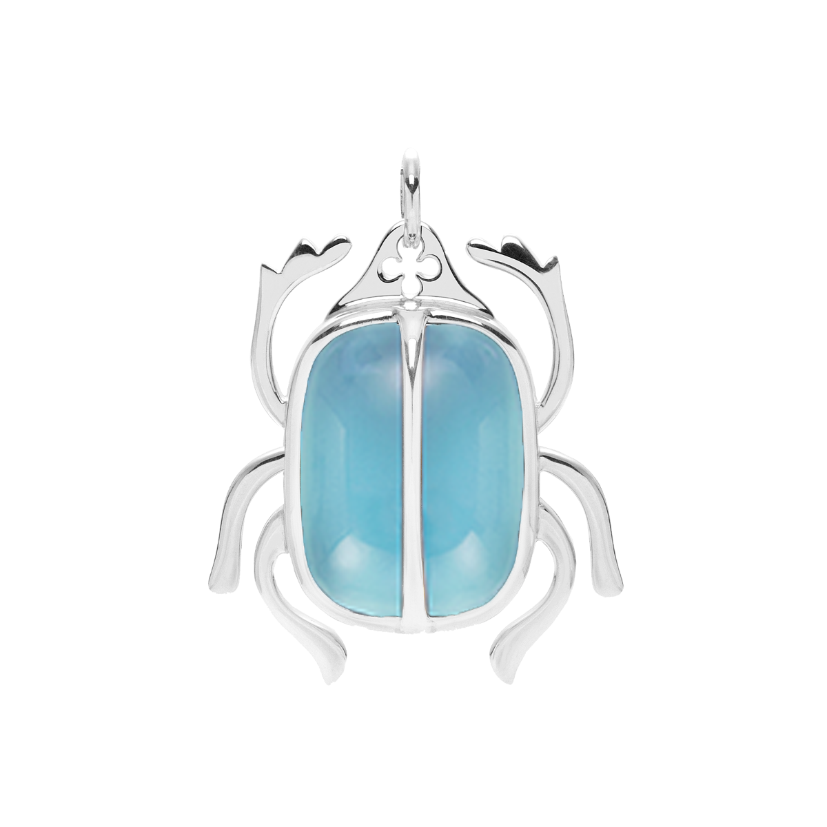 Skarabäus mit Kristall 2 cm