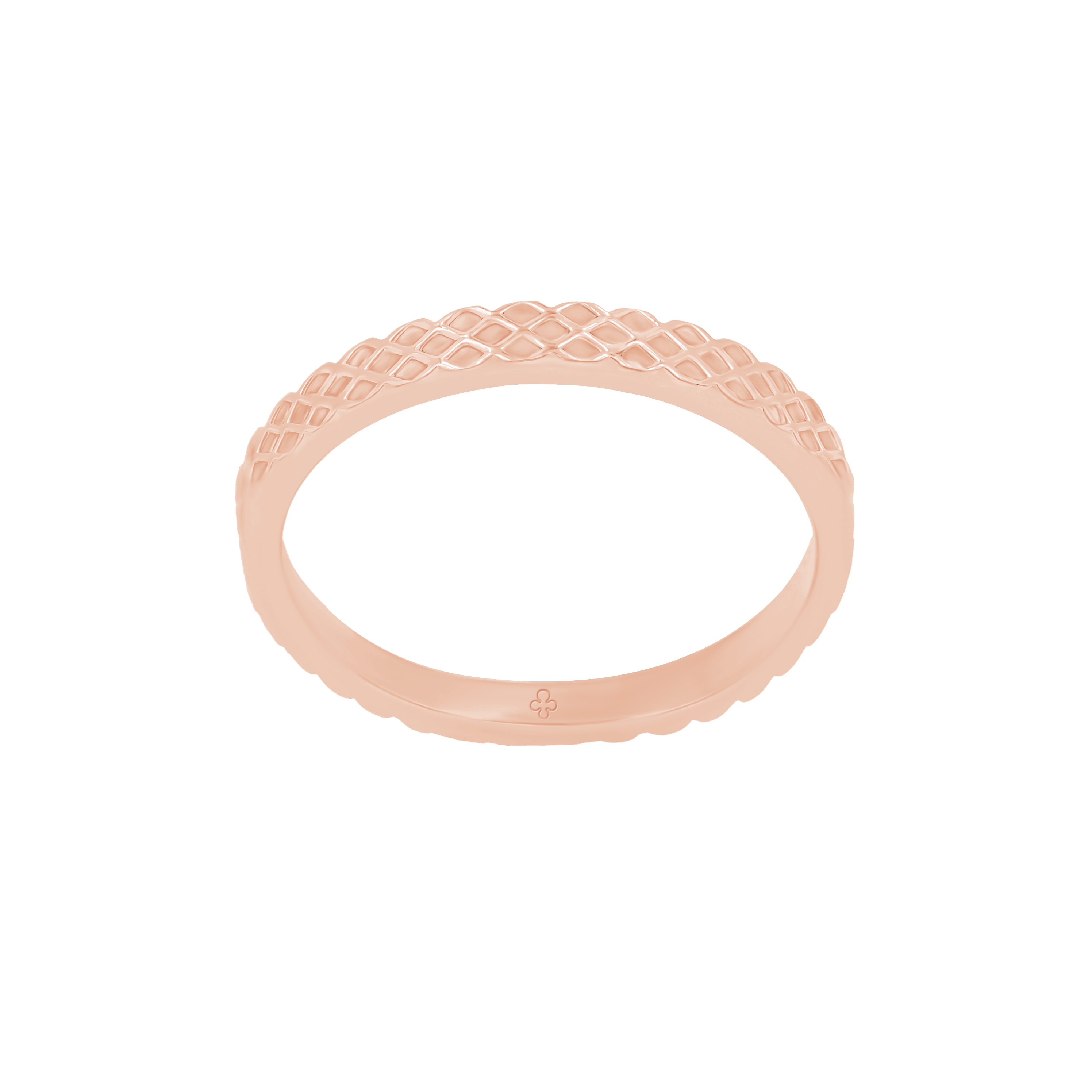 rosévergoldeter Ring Ethno No. 4