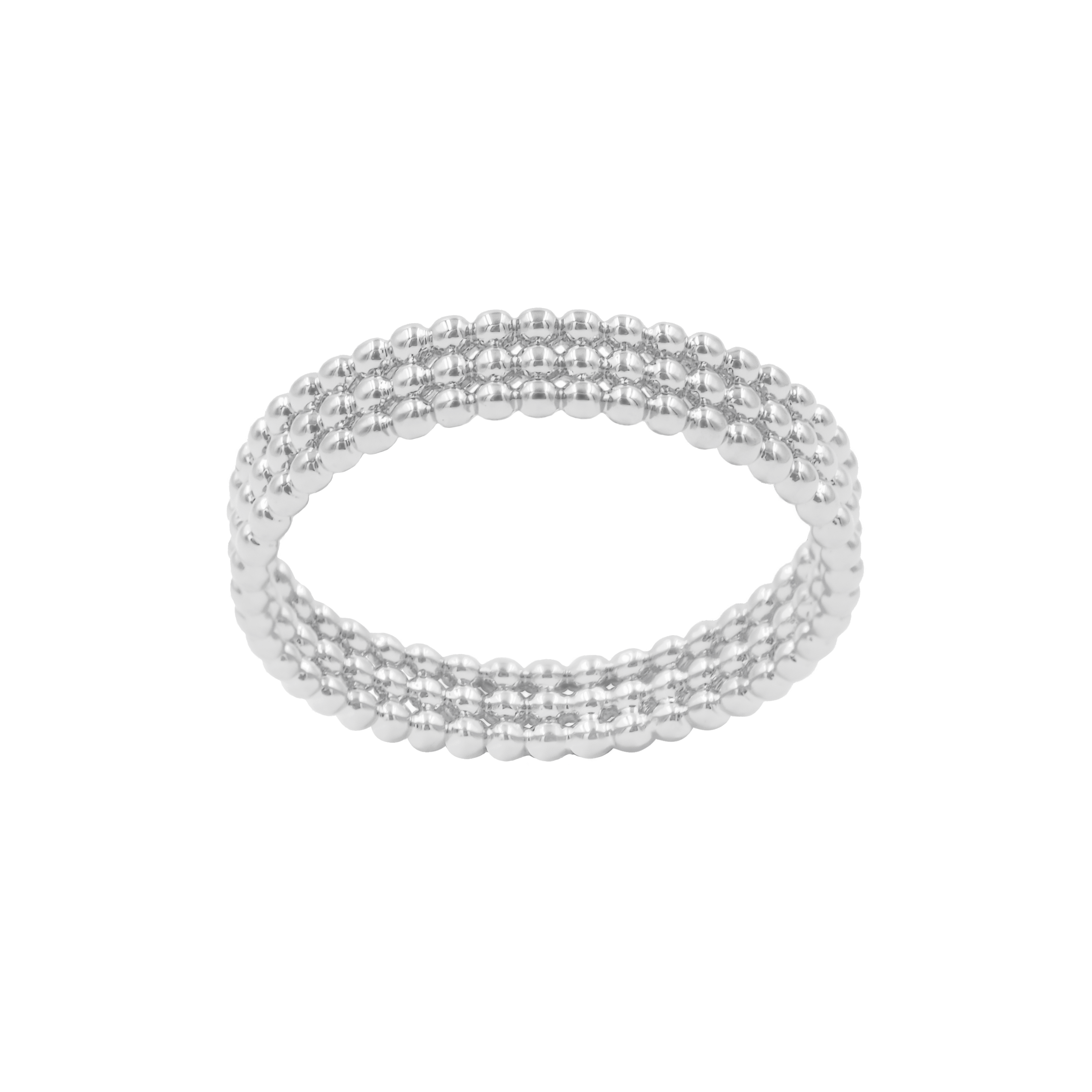 silberner Ring Ethno No. 5
