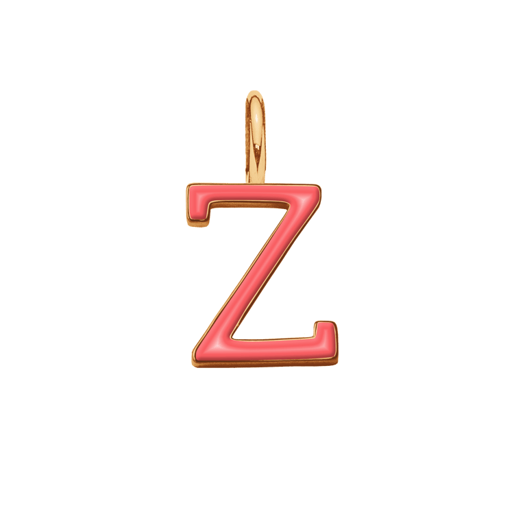 Emaillierte Buchstabe Z